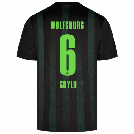 Kandiny Herren Darwin Soylu #6 Dunkelgrün Auswärtstrikot Trikot 2024/25 T-Shirt Österreich