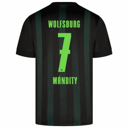 Kandiny Heren Márkó Mándity #7 Donkergroen Uitshirt Uittenue 2024/25 T-Shirt