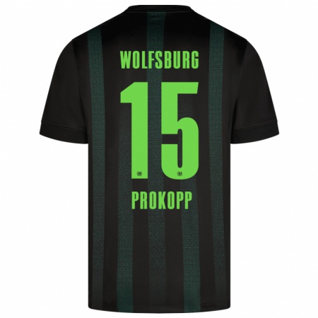 Kandiny Heren Oskar Prokopp #15 Donkergroen Uitshirt Uittenue 2024/25 T-Shirt