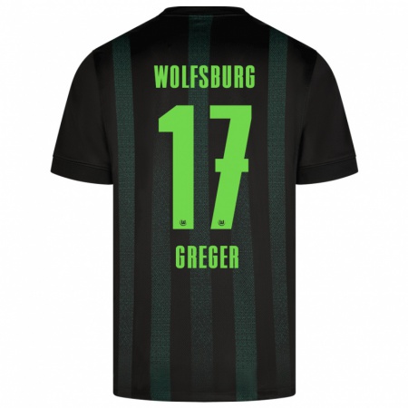 Kandiny Heren Max Greger #17 Donkergroen Uitshirt Uittenue 2024/25 T-Shirt