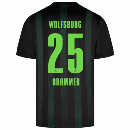 Kandiny Heren Ole Brammer #25 Donkergroen Uitshirt Uittenue 2024/25 T-Shirt