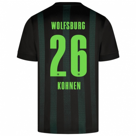 Kandiny Heren Ben Kohnen #26 Donkergroen Uitshirt Uittenue 2024/25 T-Shirt