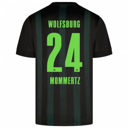 Kandiny Herren Benjamin Mommertz #24 Dunkelgrün Auswärtstrikot Trikot 2024/25 T-Shirt Österreich