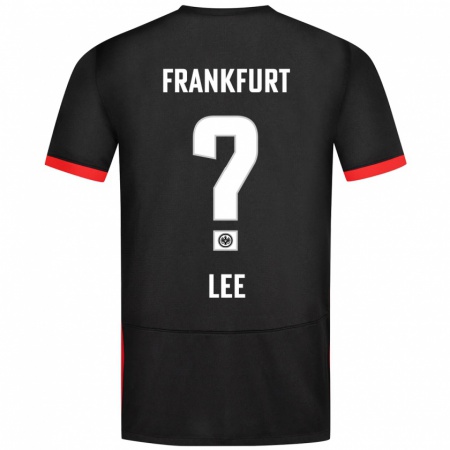 Kandiny Heren Seong-Hyun Lee #0 Zwart Uitshirt Uittenue 2024/25 T-Shirt