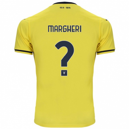 Kandiny Heren Emanuele Margheri #0 Geel Uitshirt Uittenue 2024/25 T-Shirt