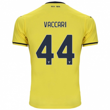 Kandiny Heren Flavia Vaccari #44 Geel Uitshirt Uittenue 2024/25 T-Shirt