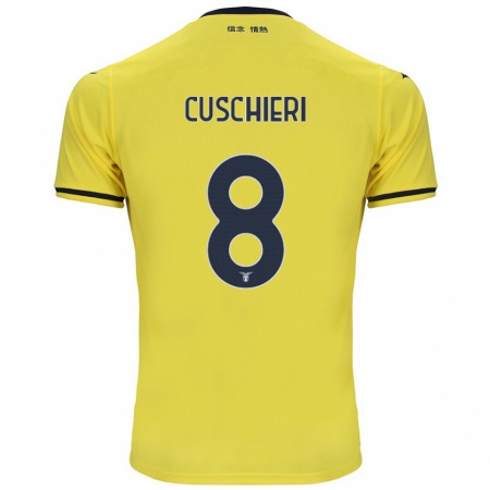 Kandiny Herren Rachel Cuschieri #8 Gelb Auswärtstrikot Trikot 2024/25 T-Shirt Österreich