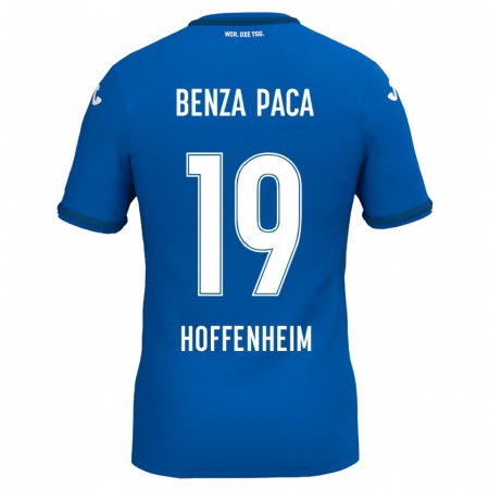 Kandiny Mujer Camiseta Lynes Benza Paca #19 Azul Real 1ª Equipación 2024/25 La Camisa