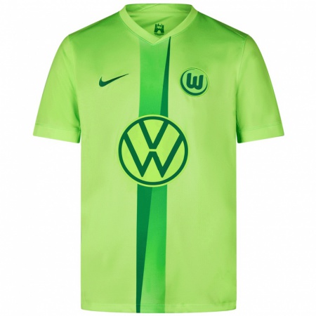 Kandiny Dames Patrick Wimmer #39 Fluorescerend Groen Thuisshirt Thuistenue 2024/25 T-Shirt