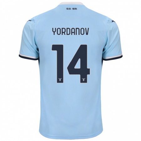 Kandiny Dames Damyan Yordanov #14 Blauw Thuisshirt Thuistenue 2024/25 T-Shirt