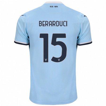 Kandiny Dames Martina Berarduci #15 Blauw Thuisshirt Thuistenue 2024/25 T-Shirt