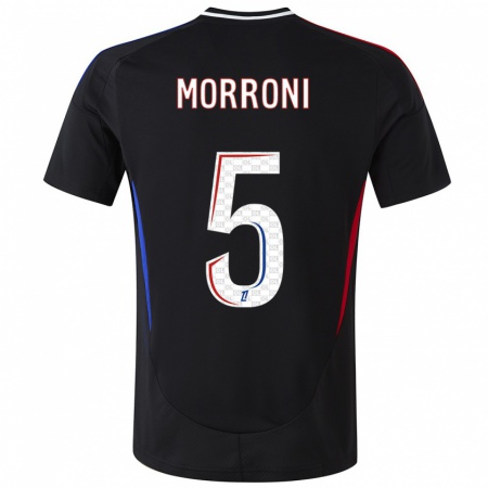 Kandiny Donna Maglia Perle Morroni #5 Nero Kit Gara Away 2024/25 Maglietta