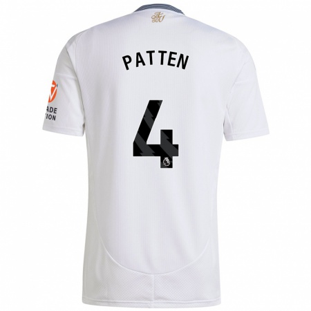 Kandiny Dames Anna Patten #4 Wit Uitshirt Uittenue 2024/25 T-Shirt