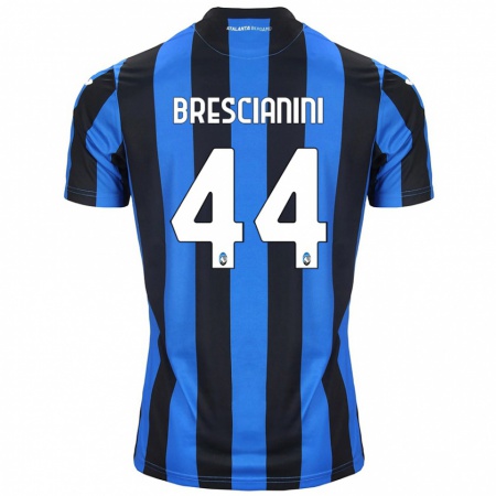 Kandiny Kinderen Marco Brescianini #44 Blauw Zwart Thuisshirt Thuistenue 2024/25 T-Shirt