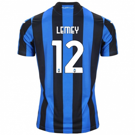 Kandiny Kinderen Diede Lemey #12 Blauw Zwart Thuisshirt Thuistenue 2024/25 T-Shirt