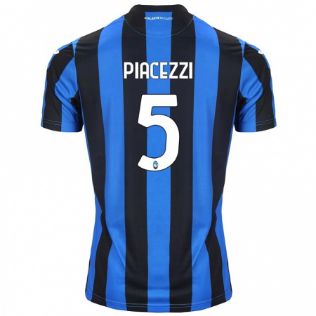 Kandiny Kinder Eleonora Piacezzi #5 Blau Schwarz Heimtrikot Trikot 2024/25 T-Shirt Österreich