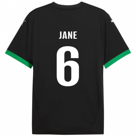 Kandiny Kinderen Refiloe Jane #6 Zwart Donkergroen Thuisshirt Thuistenue 2024/25 T-Shirt