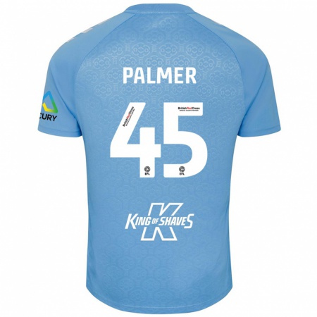 Kandiny Bambino Maglia Kasey Palmer #45 Blu Bianco Kit Gara Home 2024/25 Maglietta