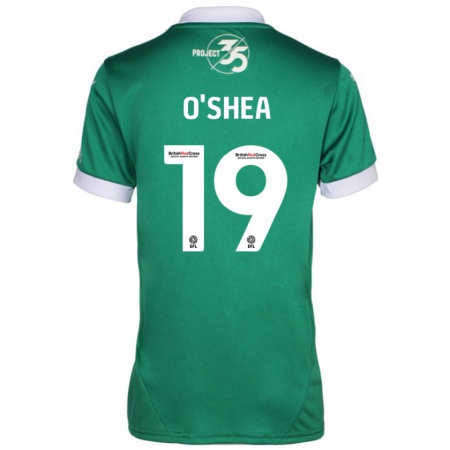 Kandiny Kinderen Erin O'shea #19 Groen Wit Thuisshirt Thuistenue 2024/25 T-Shirt