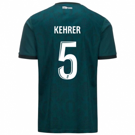 Kandiny Kinderen Thilo Kehrer #5 Donkergroen Uitshirt Uittenue 2024/25 T-Shirt