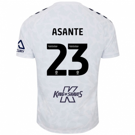 Kandiny Kinderen Brandon Thomas-Asante #23 Wit Uitshirt Uittenue 2024/25 T-Shirt