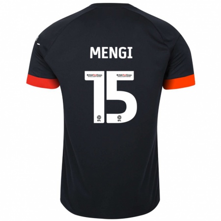 Kandiny Kinderen Teden Mengi #15 Zwart Oranje Uitshirt Uittenue 2024/25 T-Shirt