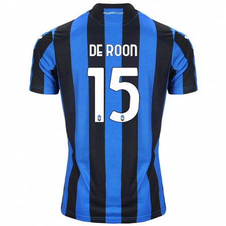 Kandiny Heren Marten De Roon #15 Blauw Zwart Thuisshirt Thuistenue 2024/25 T-Shirt