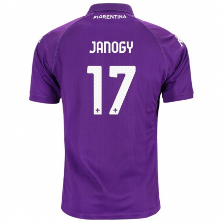 Kandiny Heren Madelen Janogy #17 Paars Thuisshirt Thuistenue 2024/25 T-Shirt