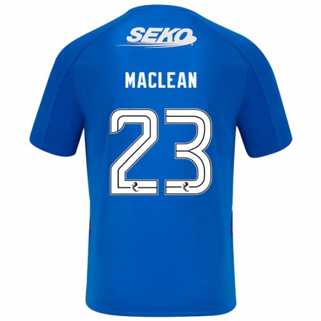 Kandiny Heren Kirsty Maclean #23 Donkerblauw Thuisshirt Thuistenue 2024/25 T-Shirt