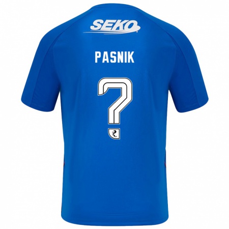 Kandiny Heren Tyler Pasnik #0 Donkerblauw Thuisshirt Thuistenue 2024/25 T-Shirt