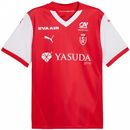 Kandiny Heren Mamadou Diakhon #67 Rood Wit Thuisshirt Thuistenue 2024/25 T-Shirt