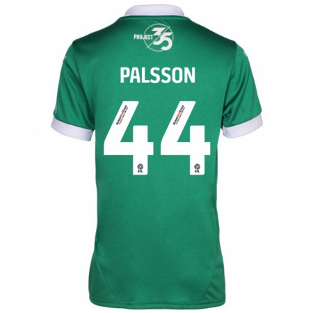 Kandiny Heren Victor Pálsson #44 Groen Wit Thuisshirt Thuistenue 2024/25 T-Shirt