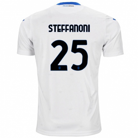 Kandiny Heren Federico Steffanoni #25 Wit Uitshirt Uittenue 2024/25 T-Shirt