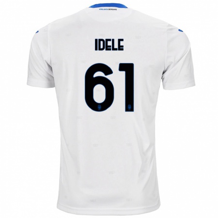 Kandiny Heren Javison Idele #61 Wit Uitshirt Uittenue 2024/25 T-Shirt