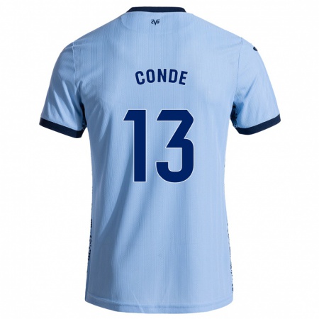 Kandiny Heren Diego Conde #13 Hemelsblauw Uitshirt Uittenue 2024/25 T-Shirt