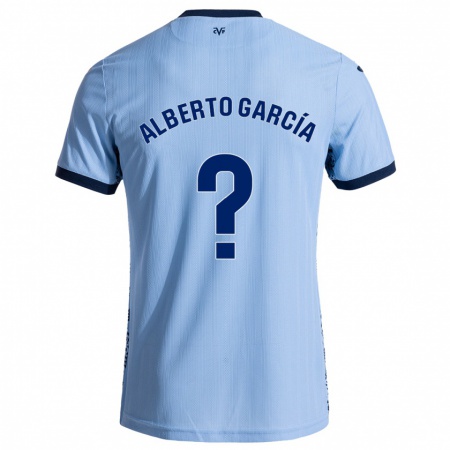 Kandiny Herren Alberto García #0 Himmelblau Auswärtstrikot Trikot 2024/25 T-Shirt Österreich