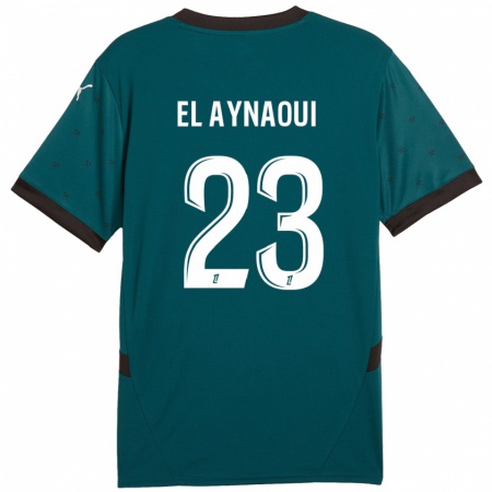 Kandiny Heren Neil El Aynaoui #23 Donkergroen Uitshirt Uittenue 2024/25 T-Shirt