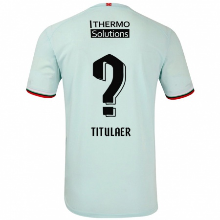 Kandiny Heren Björn Titulaer #0 Lichtgroen Uitshirt Uittenue 2024/25 T-Shirt