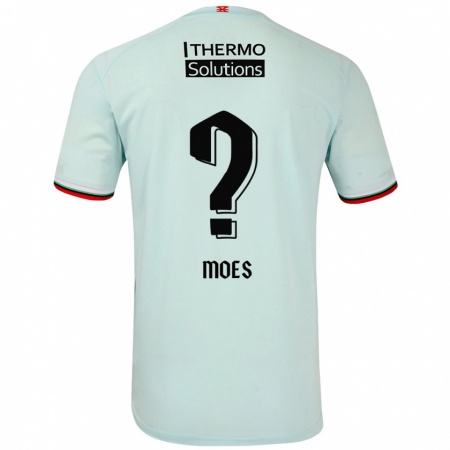 Kandiny Heren Lucas Moes #0 Lichtgroen Uitshirt Uittenue 2024/25 T-Shirt