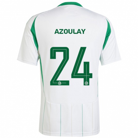 Kandiny Heren Ethane Azoulay #24 Witgroen Uitshirt Uittenue 2024/25 T-Shirt