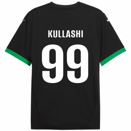 Kandiny Mujer Camiseta Loreta Kullashi #99 Negro Verde Oscuro 1ª Equipación 2024/25 La Camisa México