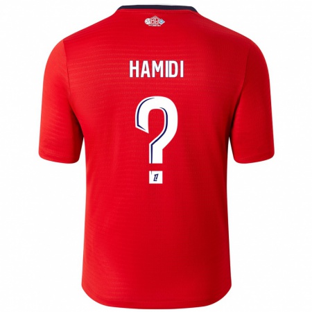 Kandiny Damen Kamel Hamidi #0 Rot Weiß Heimtrikot Trikot 2024/25 T-Shirt Österreich