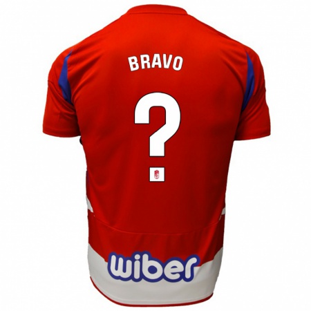 Kandiny Dames Roberto Bravo #0 Rood Wit Blauw Thuisshirt Thuistenue 2024/25 T-Shirt