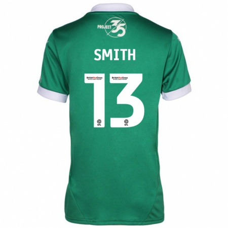 Kandiny Dames Grace Smith #13 Groen Wit Thuisshirt Thuistenue 2024/25 T-Shirt