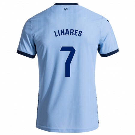 Kandiny Damen Mario Linares #7 Himmelblau Auswärtstrikot Trikot 2024/25 T-Shirt Österreich