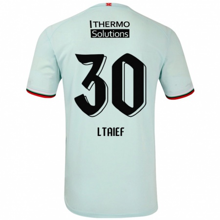 Kandiny Dames Sayfallah Ltaief #30 Lichtgroen Uitshirt Uittenue 2024/25 T-Shirt