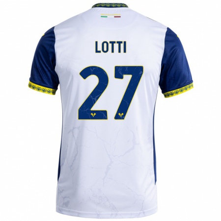 Kandiny Dames Irene Lotti #27 Witblauw Uitshirt Uittenue 2024/25 T-Shirt