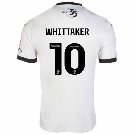 Kandiny Damen Morgan Whittaker #10 Weiß Schwarz Auswärtstrikot Trikot 2024/25 T-Shirt Österreich