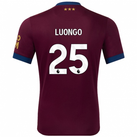 Kandiny Dames Massimo Luongo #25 Bruin Uitshirt Uittenue 2024/25 T-Shirt