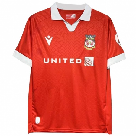 Kandiny Kinderen Dan Scarr #24 Rood Wit Thuisshirt Thuistenue 2024/25 T-Shirt